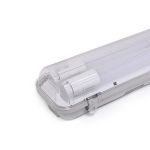 Noxion Réglette LED Étanche Boîtier Vide  Poseidon V2.0 incl. 2x Noxion Tube LED T8 Standard Output 15W 2x1800lm - 840 Blanc Froid | 120cm