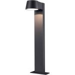 D'Lite Lampadaire extérieur Lira Noir 7W 600lm 830 Blanc Chaud | IP54