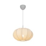 Nordlux Aeron 40 Suspension Luminaire Textile Blanc | Convient pour 1x E27