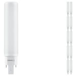 Lot 10x Ledvance Dulux 7W - 830 Blanc Chaud | 4-Pins - Équivalent 18W