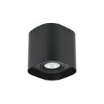 Eglo Plafond Spot Arenzano Acier Noir 4.7W 345lm - 830 Blanc Chaud | Dimmable - Convient pour GU10