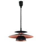 Eglo Suspension Luminaire Brenda Acier Noir | Convient pour E27
