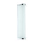 Eglo Mur et Plafonnier Gita 2 Métal Chrome 8.3W 1000lm - 840 Blanc Froid | IP44 