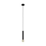 Eglo Suspension Luminaire Corteva Acier Noir | IP20 - Convient pour 1x E27 