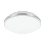 Eglo Mur et Plafonnier Pinetto Acier Blanc 15.6W 1900lm - 840 Blanc Froid | IP44 