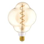 Eglo LED Special E27 Filament Ambre 4W 200lm - 820 Blanc Très Chaud | Dimmable - Équivalent 25W