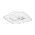 Eglo Mur et Plafonnier Tiriolo Acier Blanc Argent 16.2W 2100lm - 840 Blanc Froid | IP20 