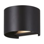 Eglo Applique Murale Calpi 3 Aluminium Noir 2.8W 420lm - 830 Blanc Chaud | IP54