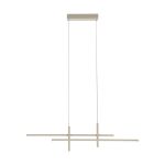 Eglo Suspension Luminaire Trepilia Aluminium Acier Poncé 20W 2500lm - 830 Blanc Chaud | IP20