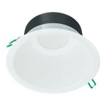 Philips Downlight LED Coreline DN142B Aluminium Blanc 19.2W 2300lm 60D - 830 Blanc Chaud | Diamètre 200mm - IP20 - Blanc Réflecteur
