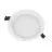 Ledvance Downlight Slim Alu Blanc 13W 1300lm 90D - 830 Blanc Chaud | Diamètre 150IP44 