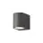 D'Lite Applique Murale Vossem Aluminium Noir | IP54 - Convient Pour 1x GU10