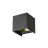 D'Lite Applique Murale Elingen Aluminium Noir Up & Down 4.9W 480lm - 830 Blanc Chaud | IP65