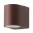 D'Lite Applique Murale Vossem Métal Rouille| IP54 - Convient pour 1x GU10 
