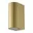 D'Lite Applique Murale Vossem Aluminium Dorée | IP54 - Convient pour 2x GU10 