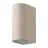 D'Lite Applique Murale Vossem Métal Beige Up & Down| IP54 - Convient pour 2x GU10 