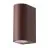 D'Lite Applique Murale Vossem Métal Rouille Up & Down| IP54 - Convient pour 2x GU10 