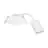 Nordlux Downlight Monolo Blanc 4.8W 450lm 36D - 830 Blanc Chaud | 82mm - IP20 - 3 Niveaux De Gradation Dimmable