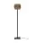 Good&Mojo Lampadaires Salon Bhutan Bambou Brun | Convient pour 1x E27 