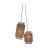 Good&Mojo Suspension Luminaire Bhutan Bambou Brun | Convient pour 2x E27 