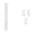 Lot 10x Ledvance LED Dulux-S (EM Mains) 6W 700lm - 840 Blanc Froid | 2-Pins - Équivalent 11W