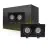 Bright Choice Spot Duo Noir | Diamètre 155x75mm - IP22 - GU10 Fitting