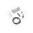 Bright Choice Rail Monophasé Rail Kit De Suspension 2m Blanc