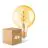 Lot 4x Osram Vintage 1906 LED E27 Globe Filament Goud 125mm 4W 300lm - 820 Zeer Warm Wit | Dimbaar - Vervangt 28W