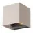 D'Lite Applique Murale Elingen Aluminium Beige Up & Down 4.9W 480lm - 830 Blanc Chaud | IP65