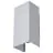 D'Lite Applique Murale Aurora Aluminium Argent Up & Down 6.5W 500lm - 830-840 CCT | IP54