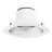 Bright Choice Downlight LED SIA Aluminium Blanc 15W 1650lm 60D - 830-850 Variable Blanc | Diamètre 195mm - IP22 - Optional Dimmable