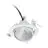 Philips Spot LED Greenspace Accent Elbow Aluminium Blanc 30.5W 2700lm 36D - 822 Blanc Très Chaud | 163mm - IP20 - Interact Dimmable
