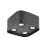 Eglo Plafond Spot Arenzano Acier Noir 18.8W 1380lm - 830 Blanc Chaud | Dimmable - Convient pour GU10