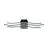 Eglo Mur et Plafonnier Roncade 1 Acier Aluminium Noir 21W 2800lm - 830 Blanc Chaud | IP20