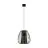 Eglo Suspension Luminaire Curasao Acier Noir | IP20 - Convient pour 1x E27 