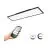 Eglo Plafonnier Salobrena-Z Aluminium Noir 33.5W 4150lm - 827-865 Variable Blanc | IP20 - Dimmable 
