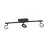 Eglo Plafonnier Cardillio 2 Aluminium Acier Noir 3.2W 400lm - 830 Blanc Chaud | IP20 