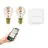 Eglo Connect.Z Smart LED Poire E27 Filament Ambre 9.8W 360lm - 827-865 Variable Blanc | Dimmable - Équivalent 25W