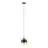 Eglo Suspension Luminaire Ariscani 1 Acier Noir | Convient pour E27