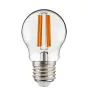 Noxion Lucent Lustre LED E27 Boule Filament Claire 4.5W 470lm - 827 Blanc Très Chaud | Dimmable - Équivalent 40W