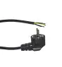 Noxion GST - Compatible Câble d’alimentation Noir - Femelle + Schuko Europlug - 3m - 3 pole 1,5mm2
