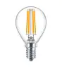 Philips Corepro LED Lustre E14 Boule Filament Claire 6.5W 806lm - 827 Blanc Très Chaud | Équivalent 60W