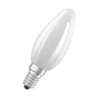 Osram LED Classic E14 Bougie Filament Dépolie 1.2W 255lm - 840 Blanc Froid | Équivalent 25W
