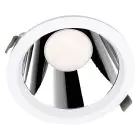 Ledvance Downlight LED Comfort UGR19 Aluminium 18W/15W/12W 2160lm/1800lm/1440lm 95D - 930-940 CCT | Diamètre 150mm - IP44 - Meilleur Rendu Des Couleurs