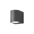 D'Lite Applique Murale Vossem Aluminium Noir | IP54 - Convient Pour 1x GU10
