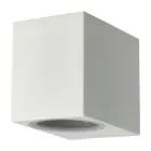 D'Lite Applique Murale Vrebos Aluminium Blanc | IP56 - Convient Pour 1x GU10 