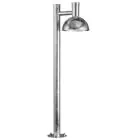 Nordlux Arki LED Lampe sur pied Métal Brushed Aluminium | Convient pour 1x E27 