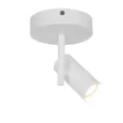 Nordlux Jerome Plafonnier Métal Blanc | 55mm - Convient pour GU10