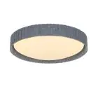 Nordlux Corato 50 Plafonnier Gris | 520mm - Convient pour 3x E14