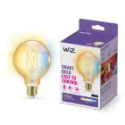 WiZ Smart LED E27 Globe G95 Filament Dorée 7W 640lm | Meilleur Rendu Des Couleurs - Dimmable - Équivalent 50W